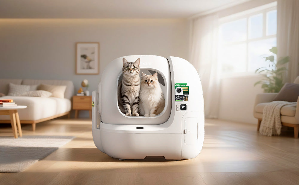 Meet PUROBOT Max Pro 2: AI Litter Box with Larger Entry & Smart