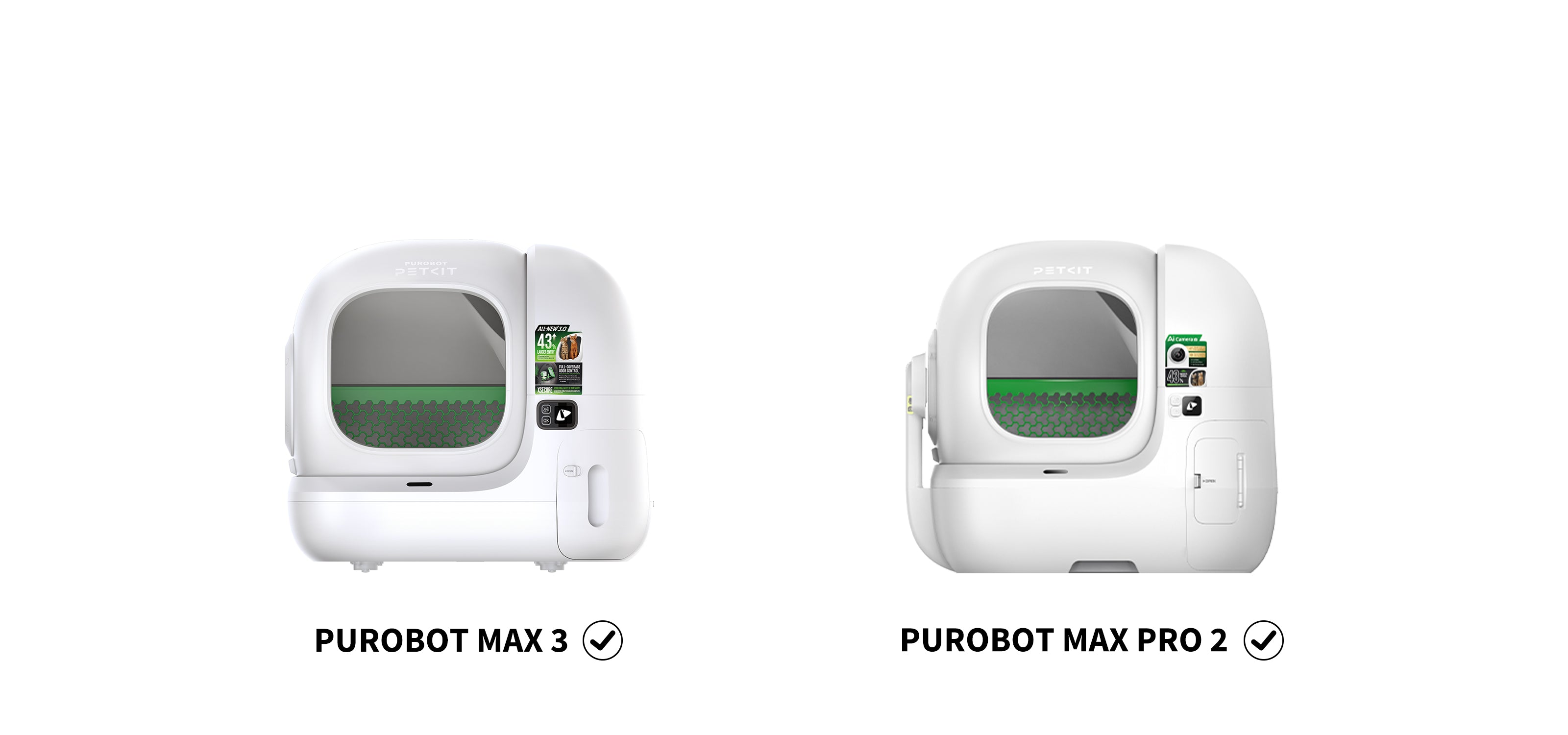 Magnetic dustproof curtain compatible with PETKIT automatic litter boxes including PuraMax, PuraMax 2, Purobot Max Pro, Purobot Max 3, and Purobot Max Pro 2 Automatic Litter Box