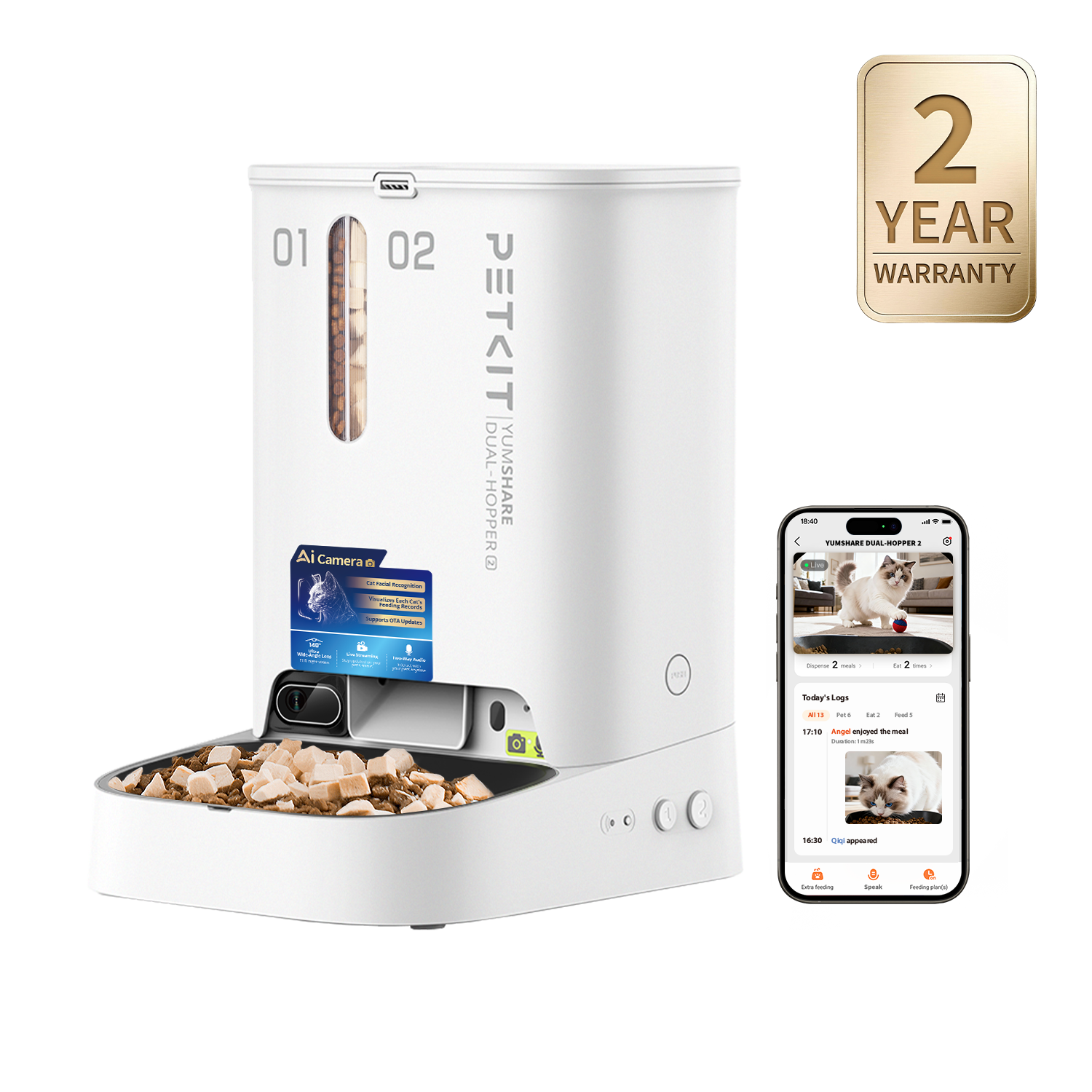 YumShare Dual-hopper 2