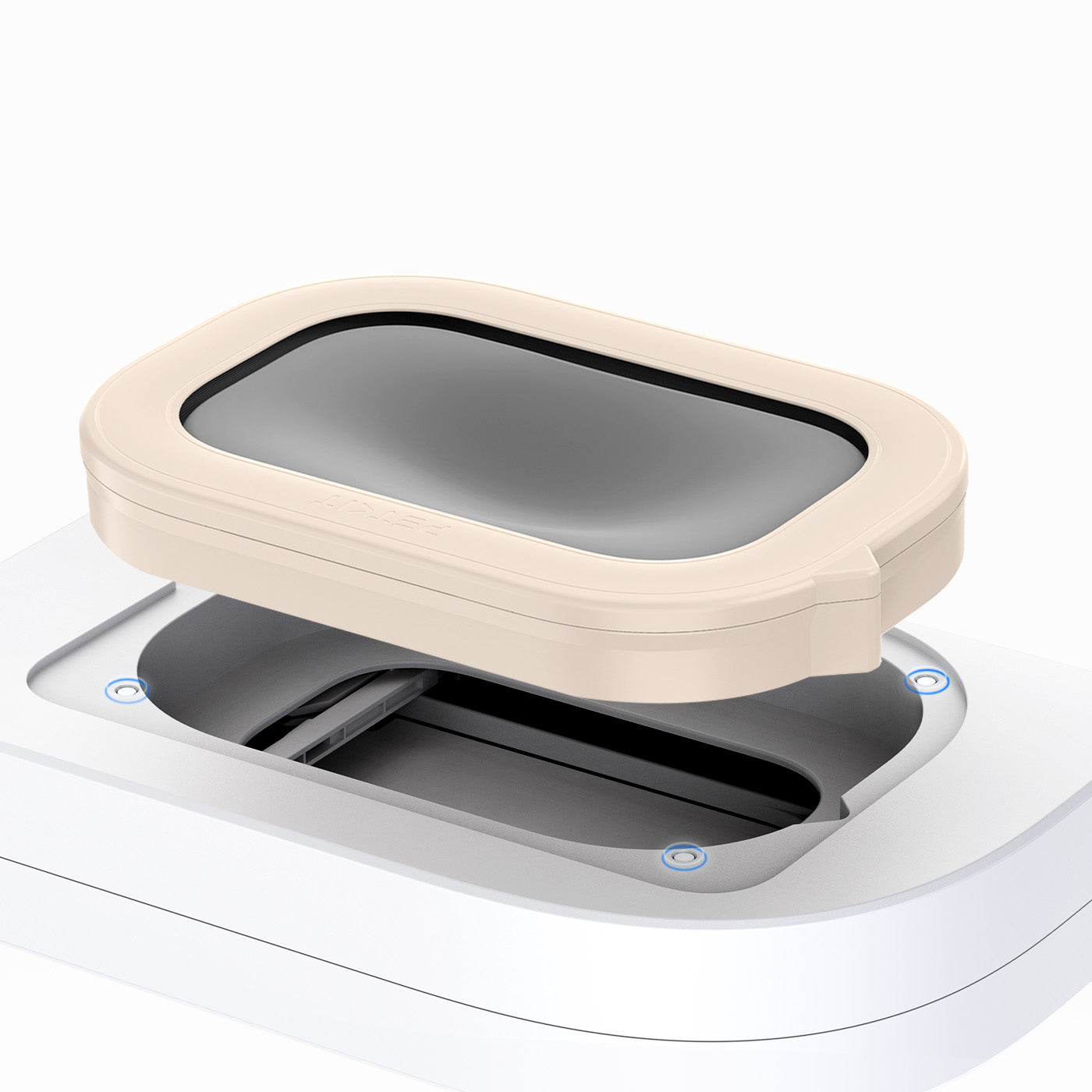Refill Ring featuring an integrated, sleek design for quick, tool-free placement and replacement