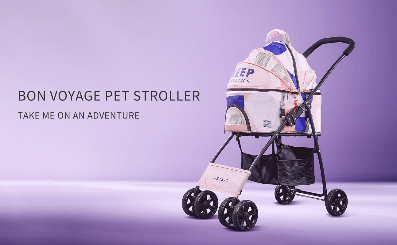 pet dog cat stroller Bon Voyage Pet Stroller