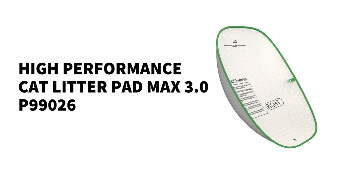 High Performance Cat Litter Pad Max 3.0 litter box pad designed for improved fit, durability, and leak prevention