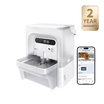 PETKIT EverSweet Ultra cat water fountain, cat water dispenser, app control interface displayed on smartphone for remote control