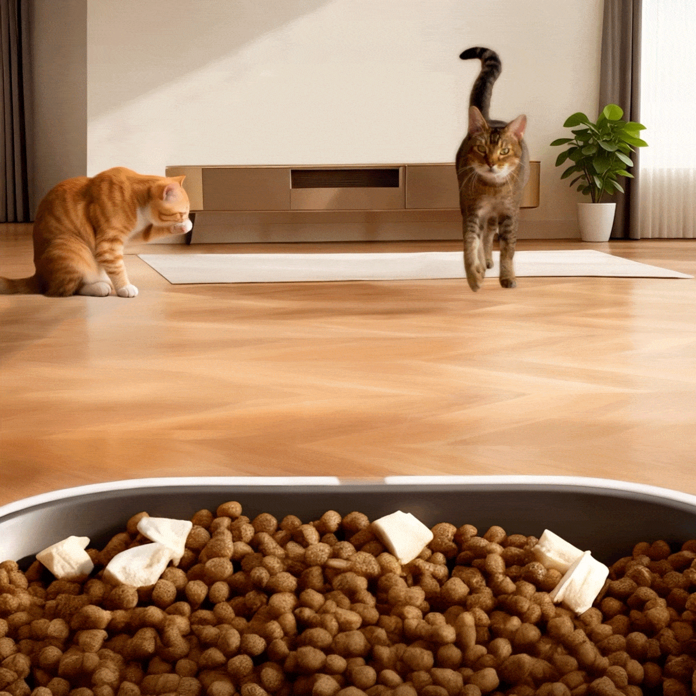 PETKIT YumShare Dual-Hopper 2 - riconoscimento multi-gatto
