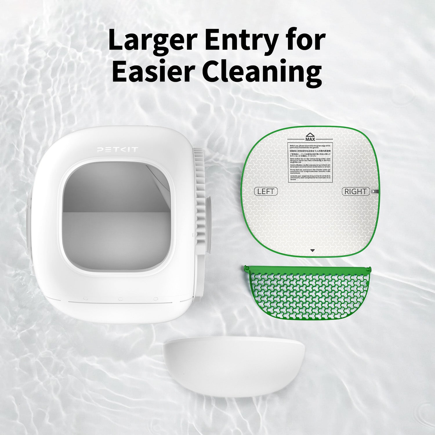 PUROBOT MAX PRO 2 Automatic Self-Cleaning Cat Litter Box | Larger