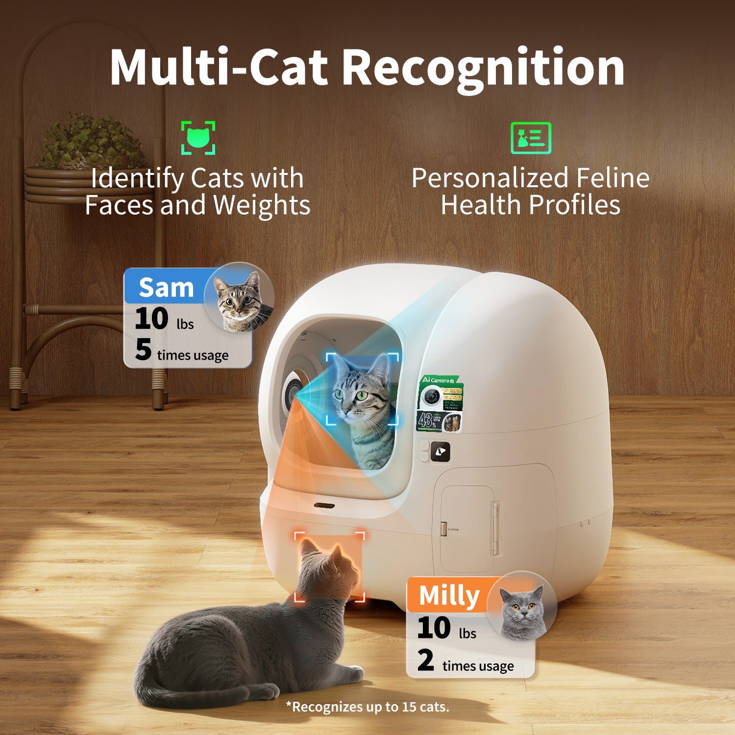 PUROBOT MAX PRO 2 Automatic Self-Cleaning Cat Litter Box | Larger