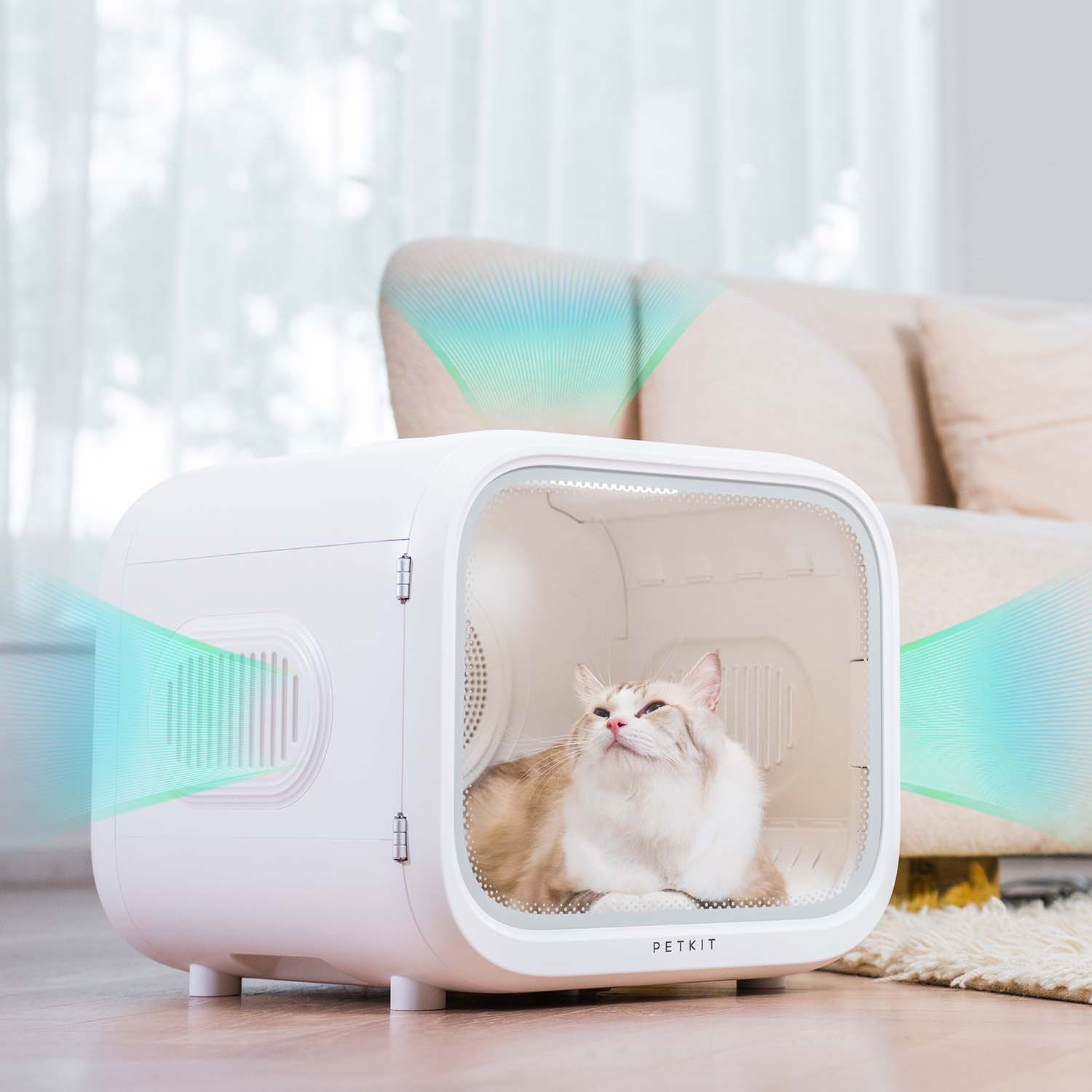 PETKIT AirSalon Max 60L Automatic Pet Hair Drying Box for Cat