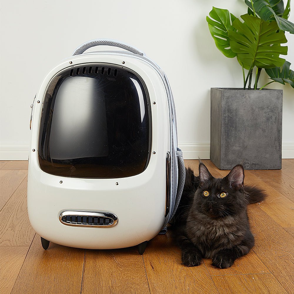 PETKIT Breezy Dome 2 Cat Carrier Cream White
